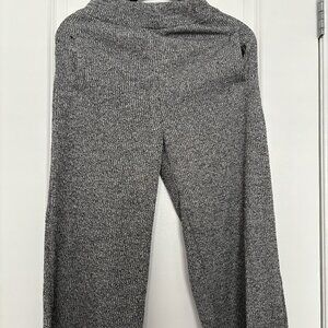 Cozy Knit Wide-Leg Pants | Size 4